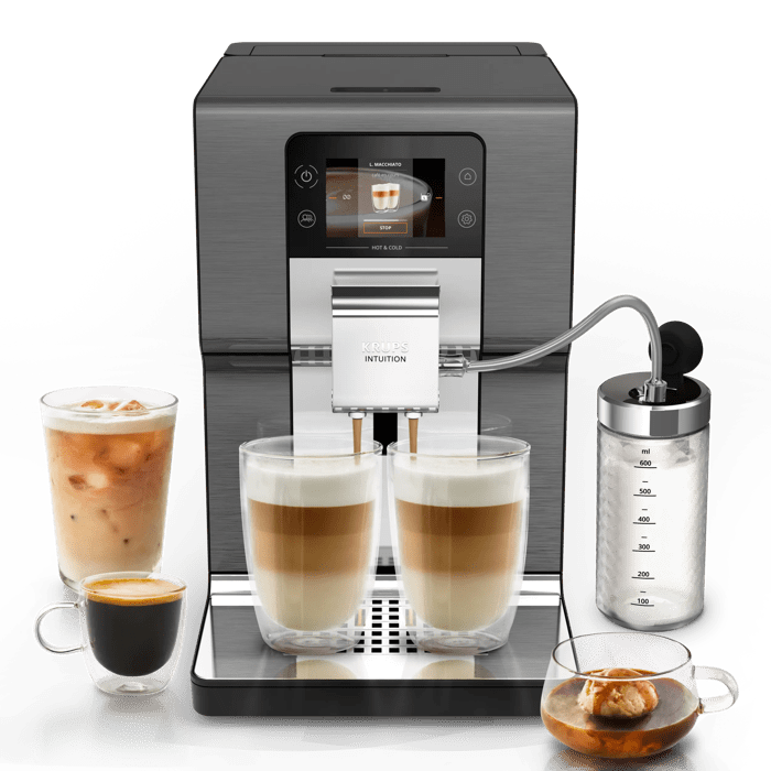 Hot&Cold EA879NE0, Machine espresso automatique à grains, 36 recettes, 3 L