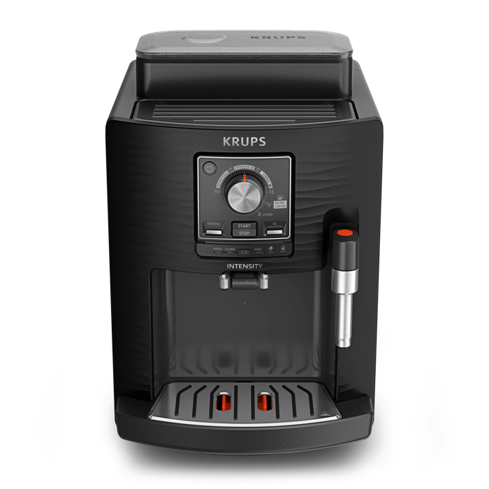 Intensity EA5008E0, Machine à Espresso automatique à grains, 4 recettes de café, 1,7 L