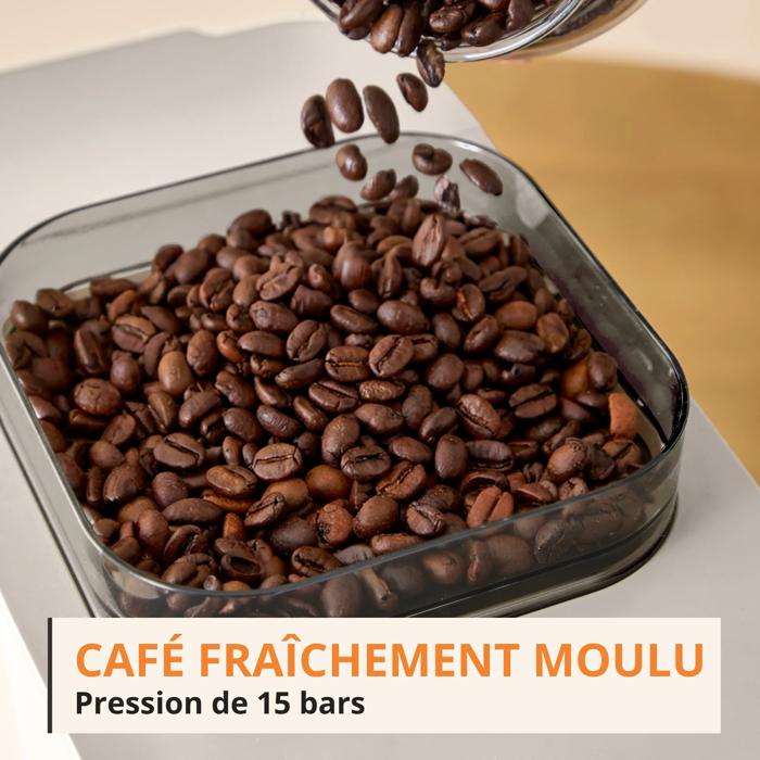 Coffee Crush SA4001E0, Machine à Expresso automatique, Design compact