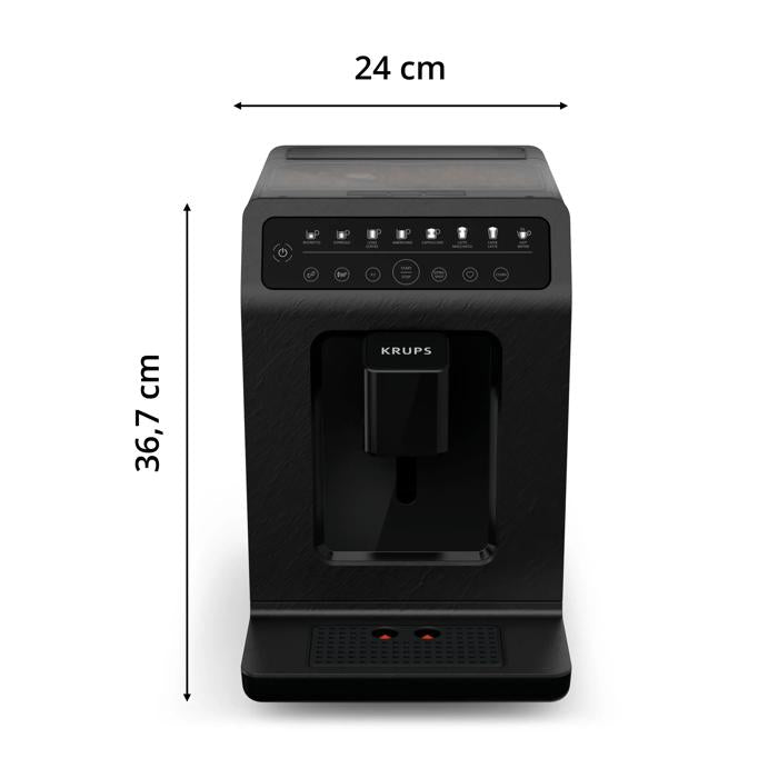 Evidence Up EA897B10, Machine à Espresso automatique à grains, 8 recettes de café, 2,3 L