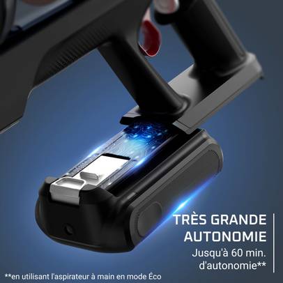 X-Force Flex 10.80, Aspirateur balai sans fil, Nettoyage puissant, 120 AW, 60 min