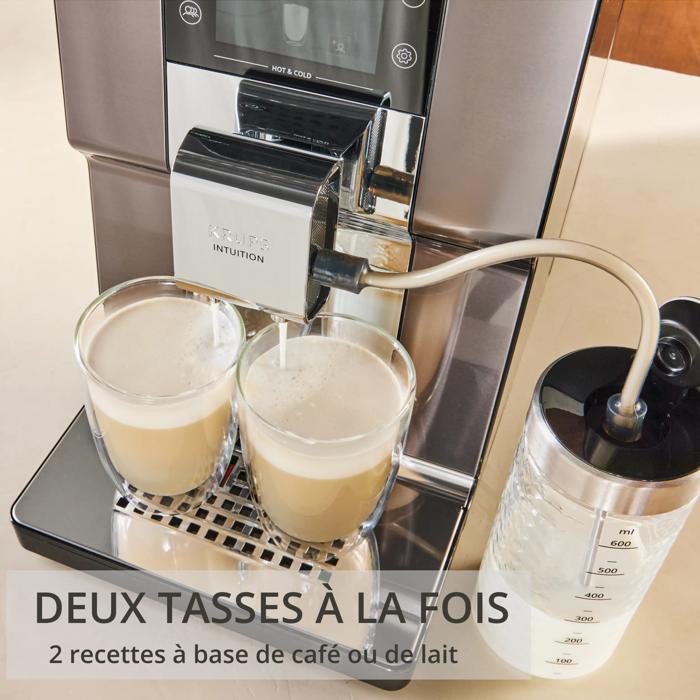 Hot&Cold EA879NE0, Machine espresso automatique à grains, 36 recettes, 3 L