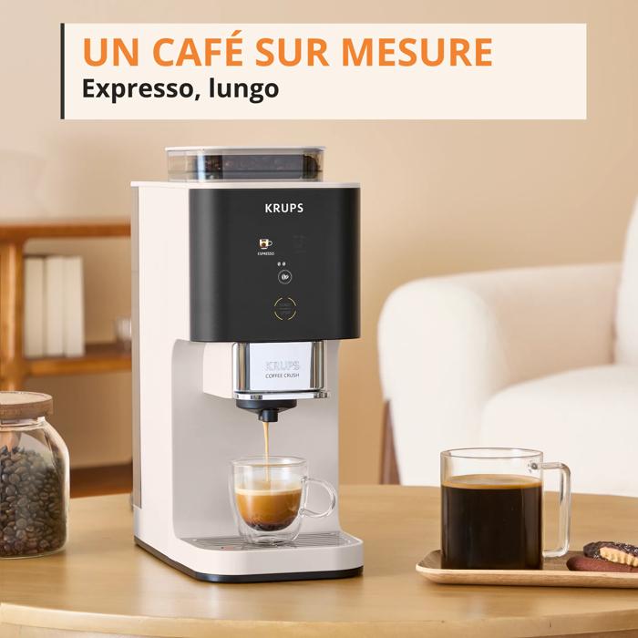 Coffee Crush SA4001E0, Machine à Expresso automatique, Design compact