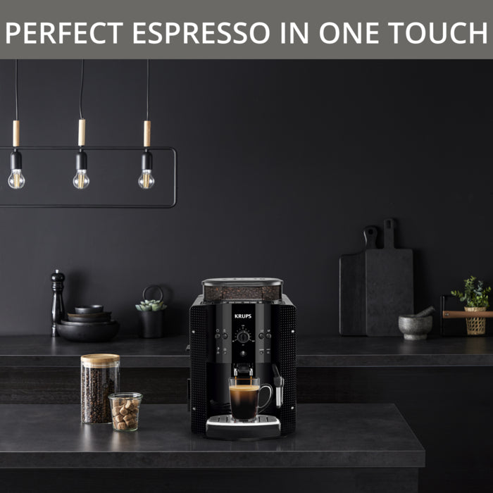 Essential EA810870, Machine à Espresso automatique à grains, 3 recettes de café, 1,7 L