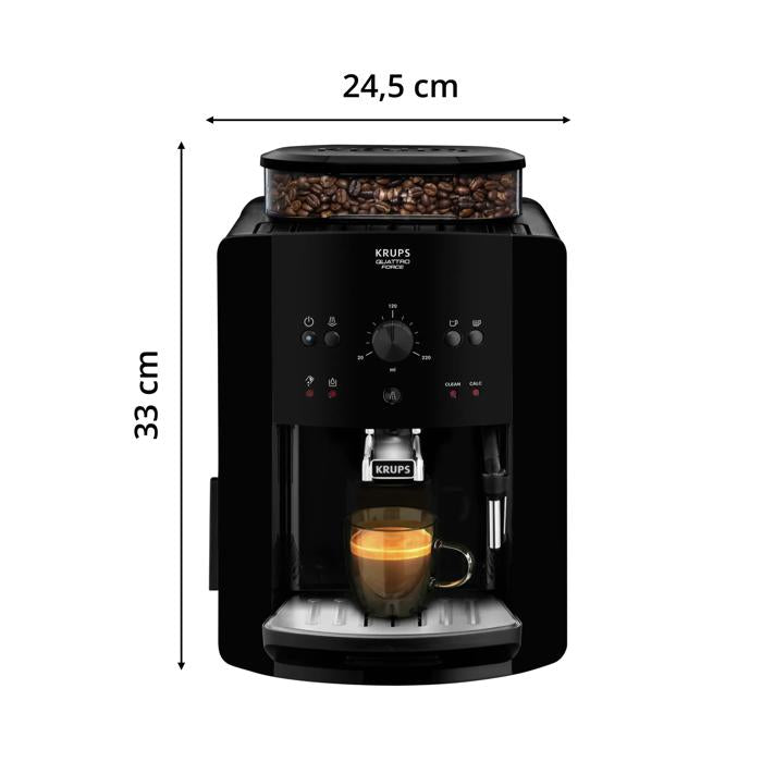 Essential EA810870, Machine à Espresso automatique à grains, 3 recettes de café, 1,7 L