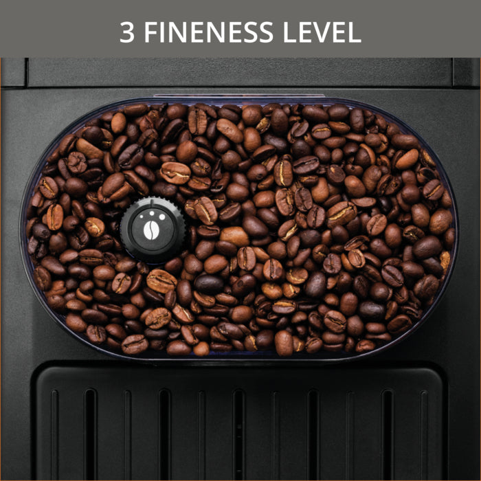 Essential EA810870, Machine à Espresso automatique à grains, 3 recettes de café, 1,7 L