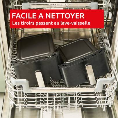 Easy Fry Crispy Stack 10L - Noir