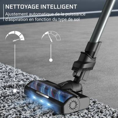 X-Force Flex 10.80, Aspirateur balai sans fil, Nettoyage puissant, 120 AW, 60 min